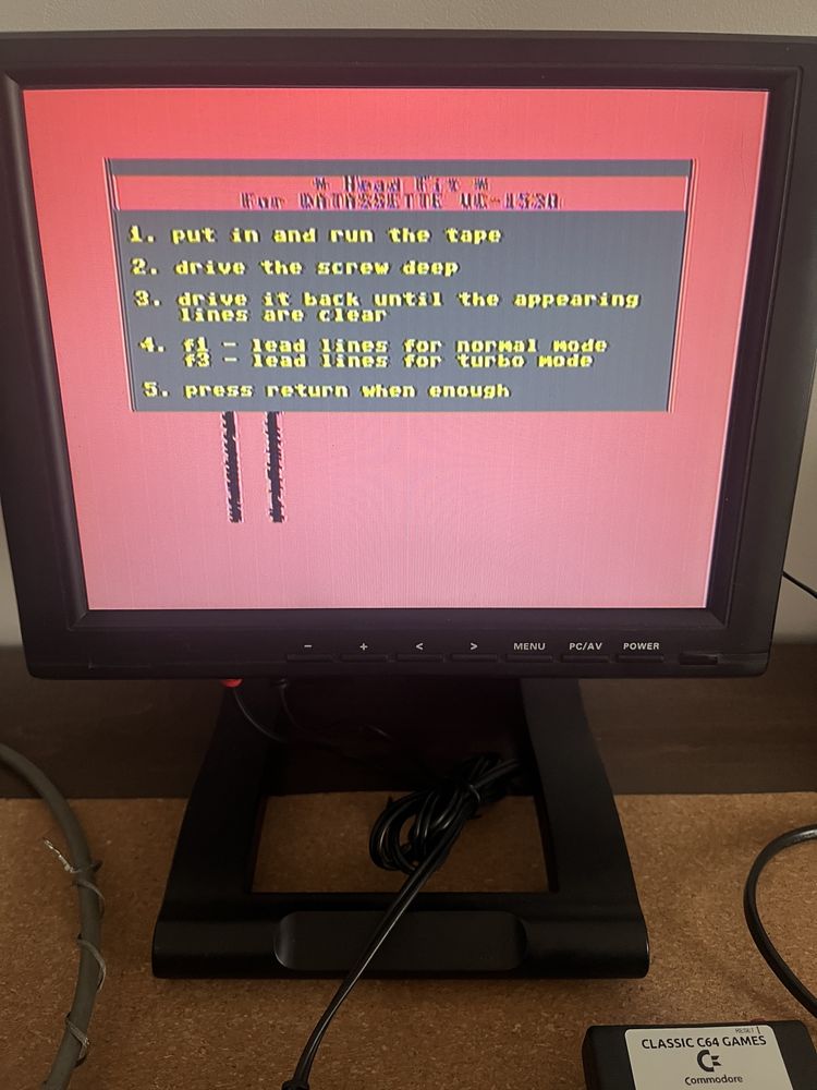 Super zestaw gier i programow na cartdridge Commodore 64