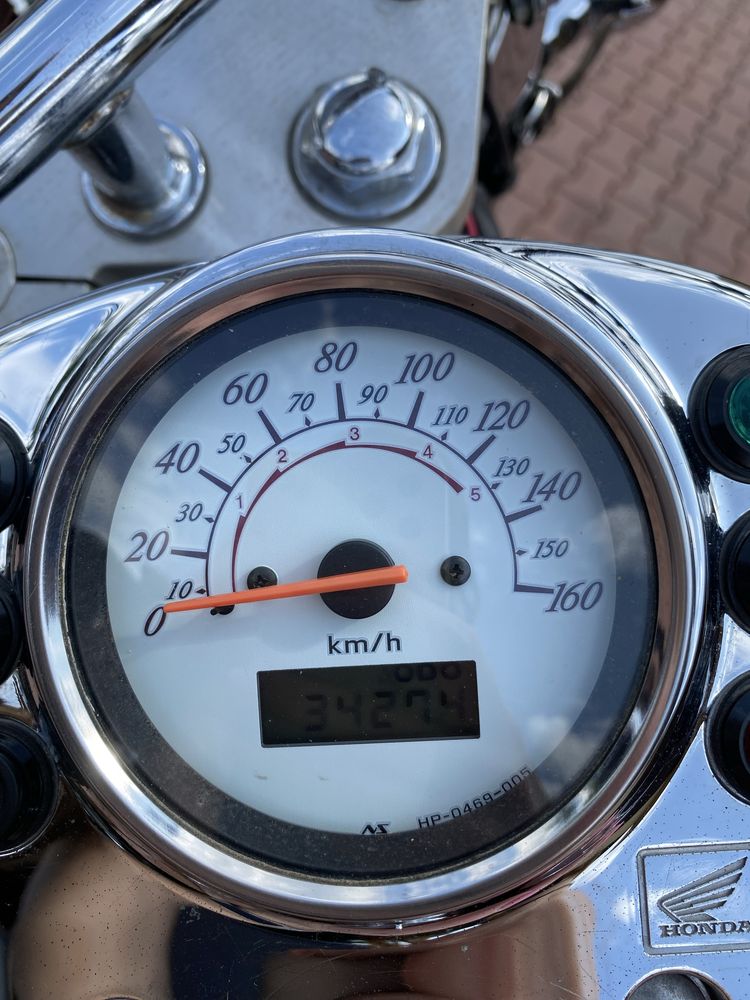 Motocykl Honda Shadow – 2001, 125 cm³