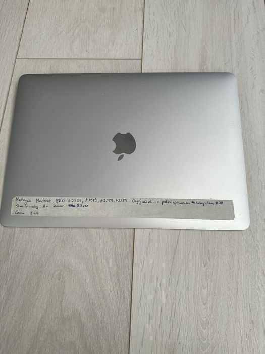 Mackbook PRO A2251, A1989, A2159, A2289