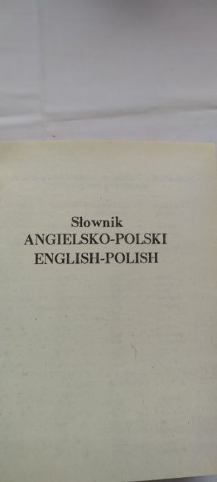 Словарь средний размер 30000 Польс-Англ/Англ-Польс ПРЕКРАСНОЕ состоян