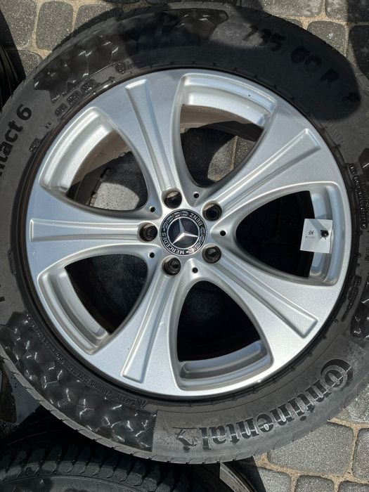 Felgi18 5*112 oryg Mercedes czujniki stan bdb kpl