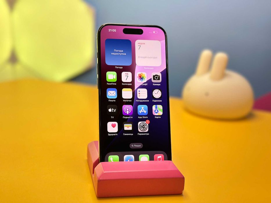 Смартфон Apple iPhone 15 Pro 256GB Blue (138524) Б/У З ГАРАНТІЄЮ