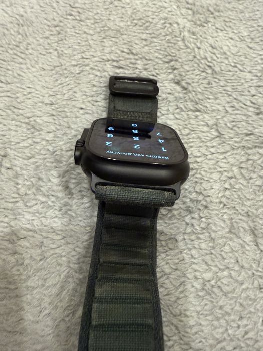 Appla watch Ultra 2 GPS + Cellular, 49mm Black Titani Dark