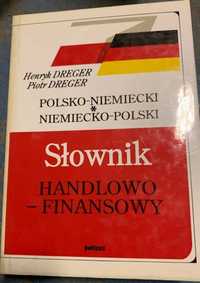 Słownik Handlowo-Finansowy Polsko-Niemiecki/Niemiecko-Polski -. Dreger