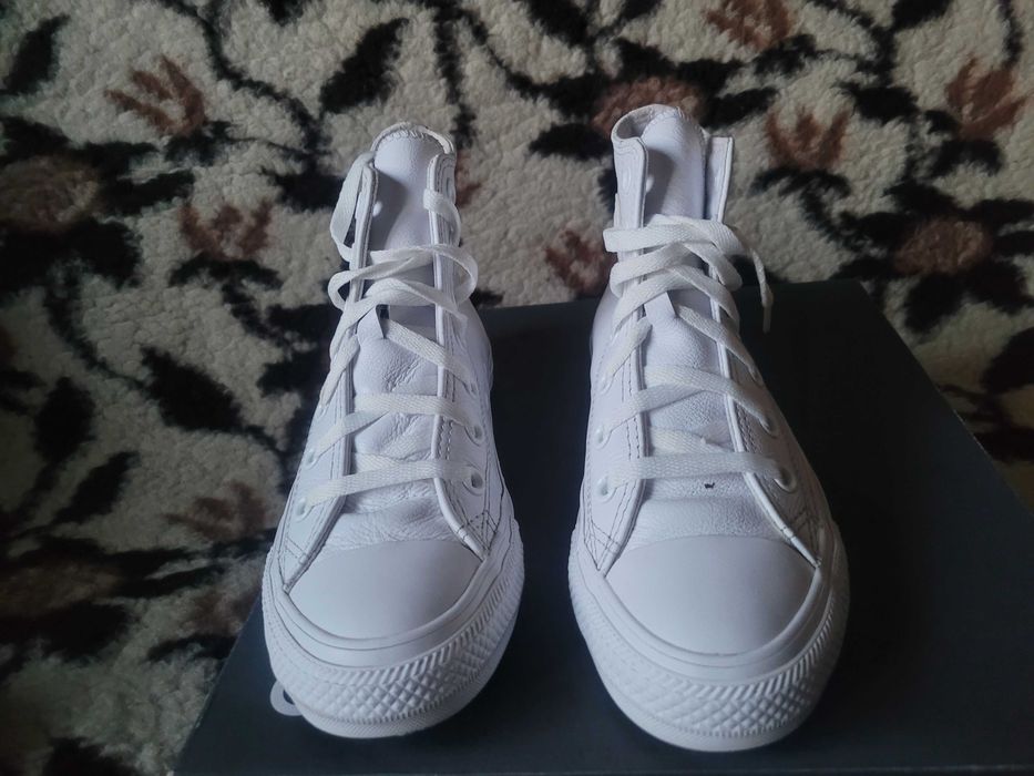 Mega sportowe trampki skórzane Converse CTAS  wkł.23,5 cm swietny stan