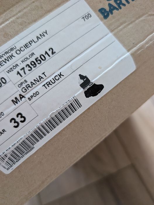 Zimowe buty Bartek 33 ocieplanie