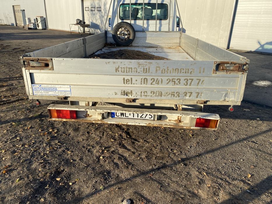 Paka skrzynia załadunkowa aluminiowa stan bdb