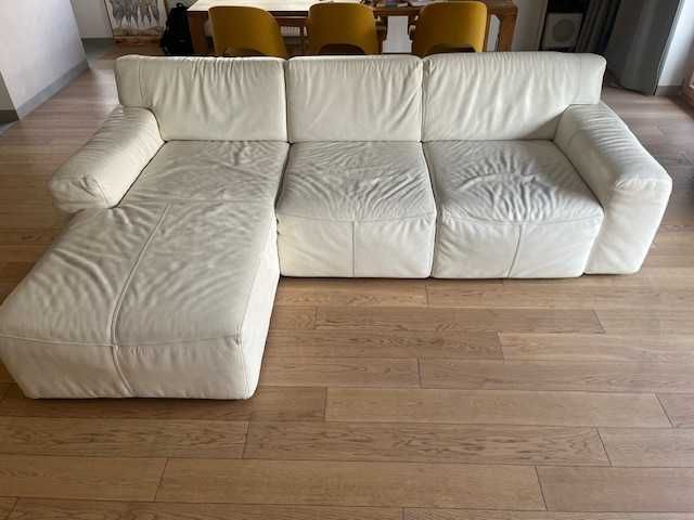 Oddam używaną sofę skórzaną