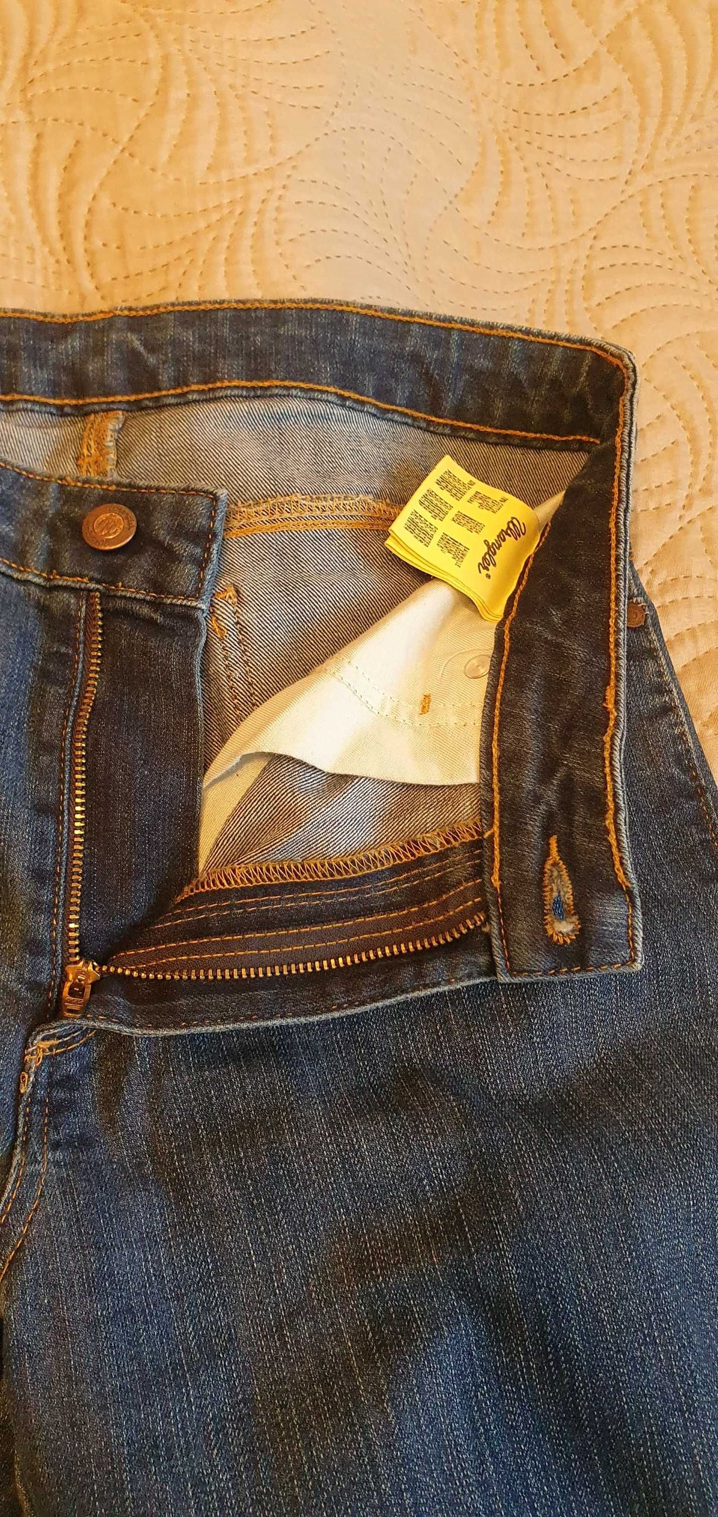 Wrangler spodnie jeansowe damskie 30x34