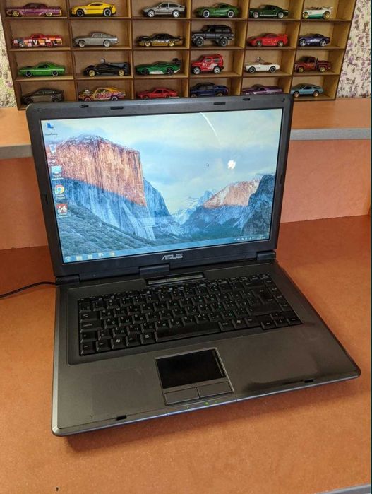 Asus X51RL 15.4" бюджетний ноут для каси/ютубу. HDD 500gb/Intel T7300