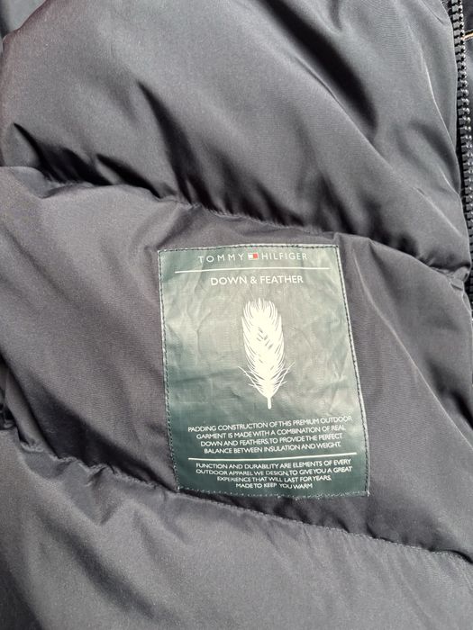 Kurtka meska puchowa tommy hilfilger bomber