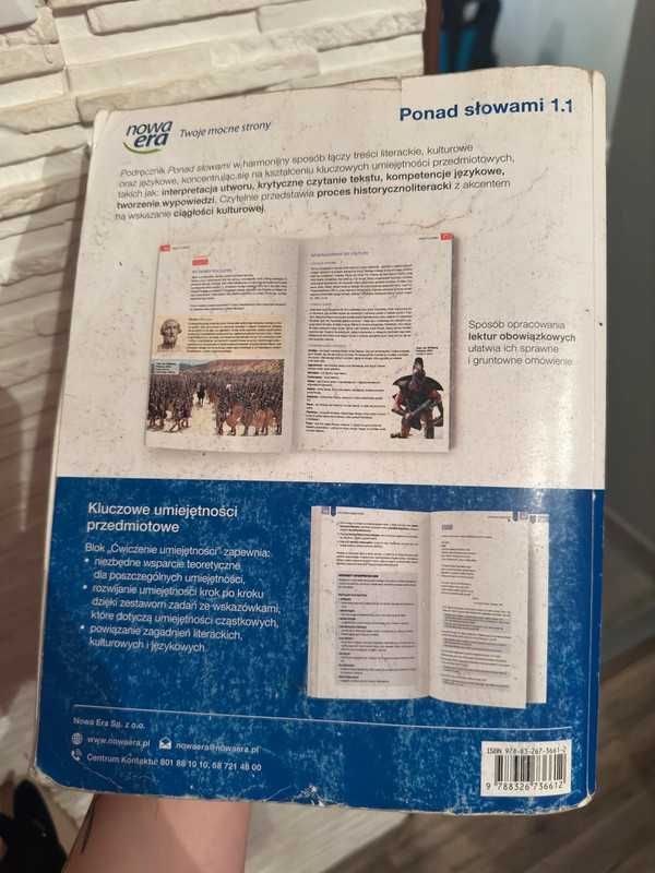 Ponad słowami język Polski 1 część 1 Nowa era