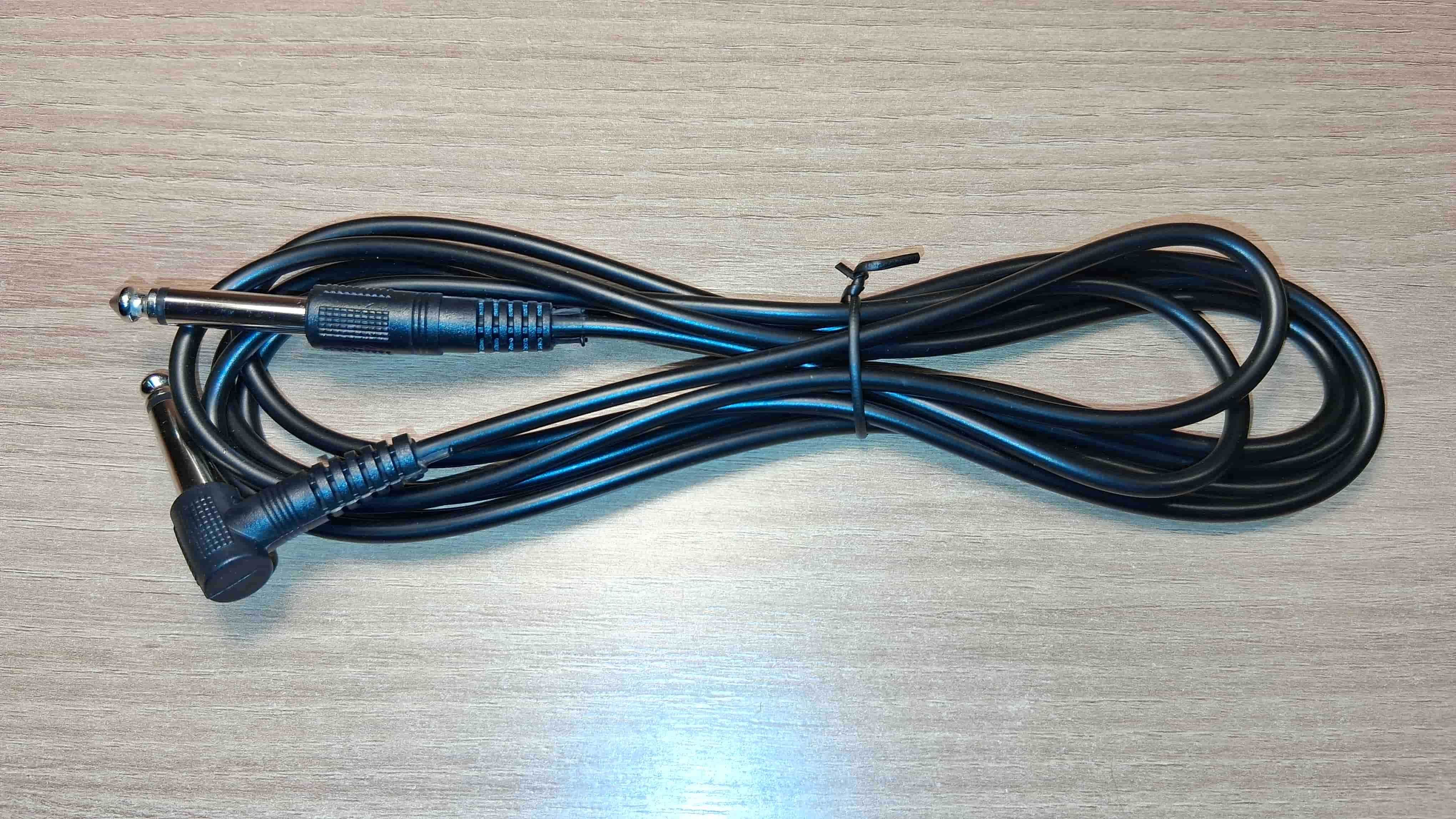 Gitara Kabel Mono Jack 3m Czarny