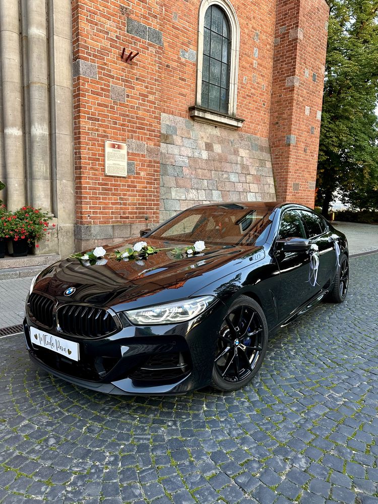 Auto do ślubu BMW M850i wraz z kierowcą