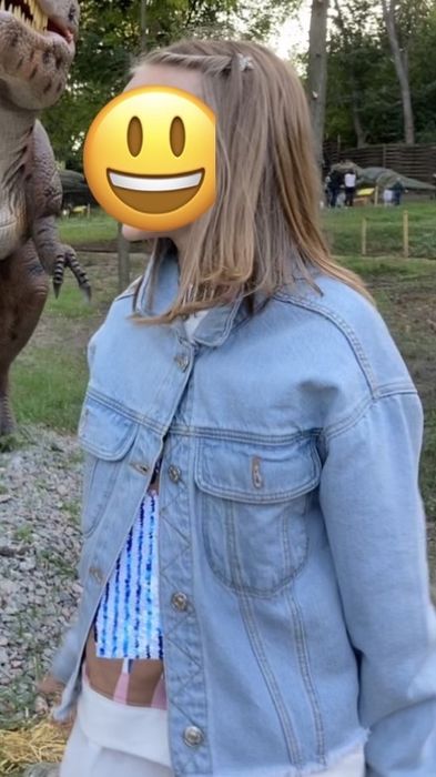 дитяча весняна джинсова куртка ZARA