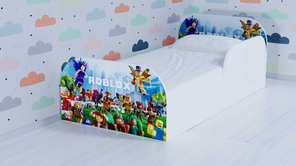 Дитяче ліжко з захисним бортиком 70х140 (є інші розміри)