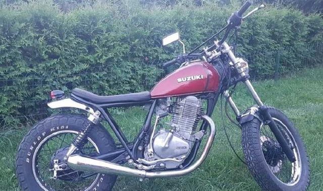 Suzuki GN 400  Cafe,  Scrambler