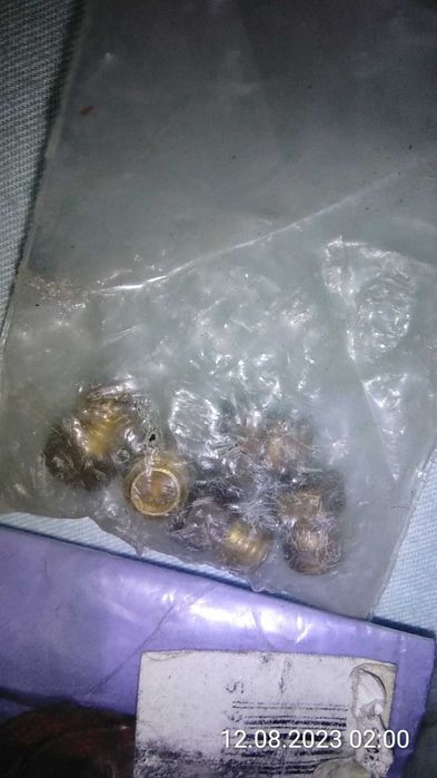 2x Uszczelki pod krzywą wodomierza, dysze do kuchenki