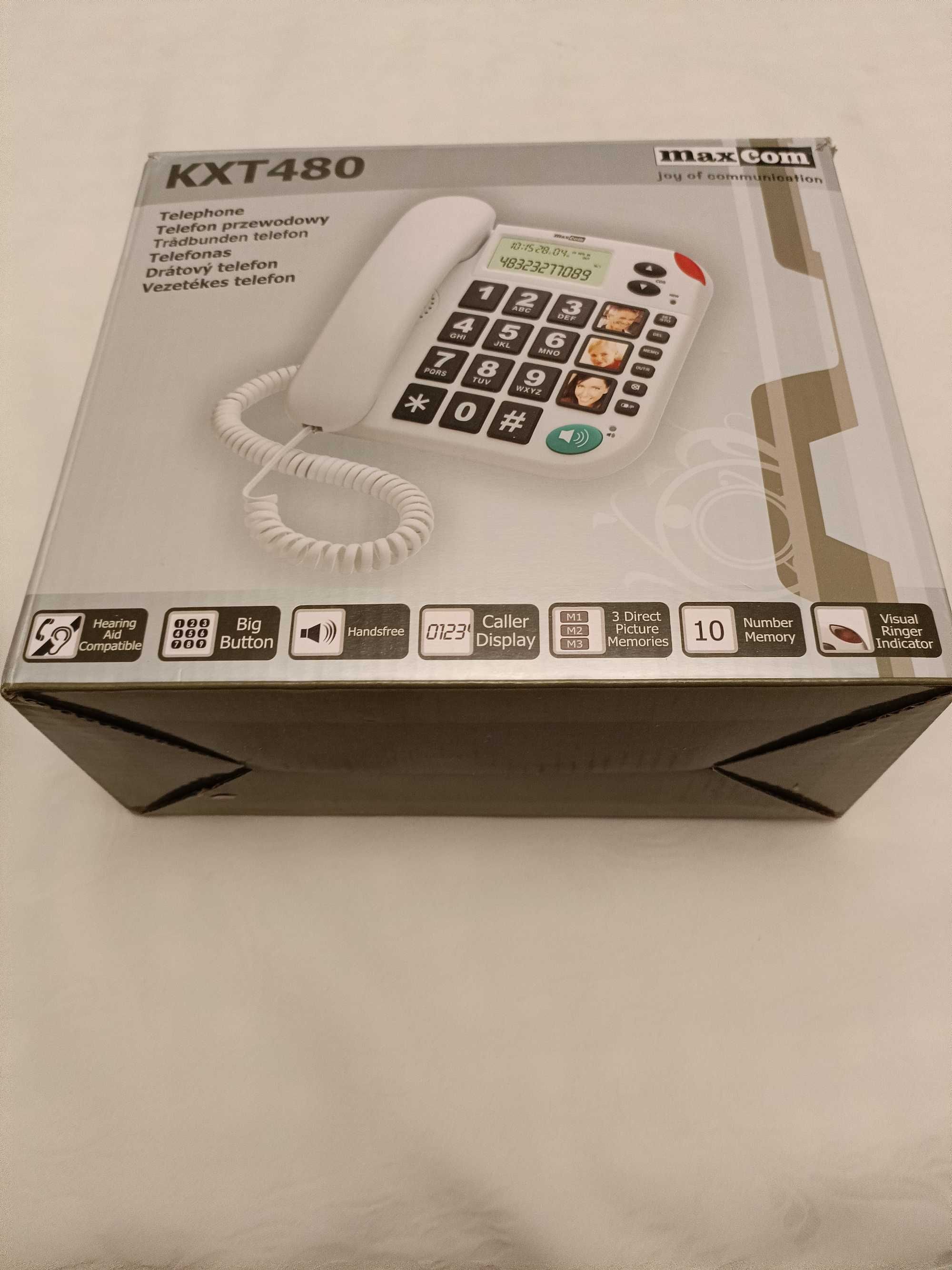 Telefon stacjonarny dla SENIORA
