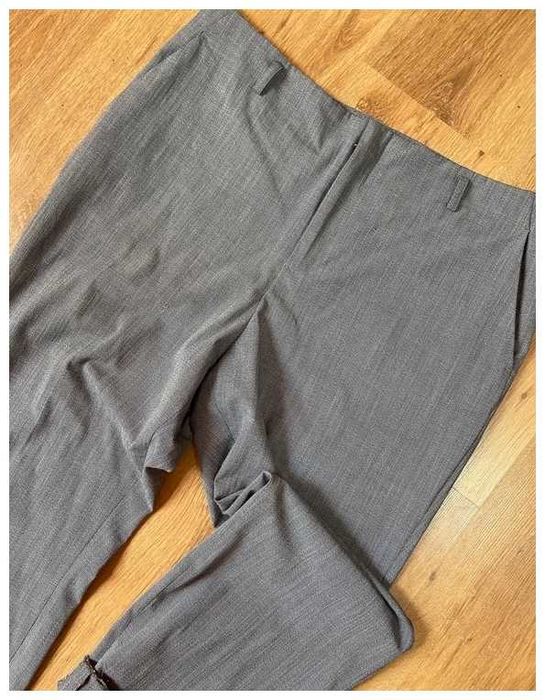 Hm h&m szare cygaretki chinosy modne basic 44 46 plus size +size