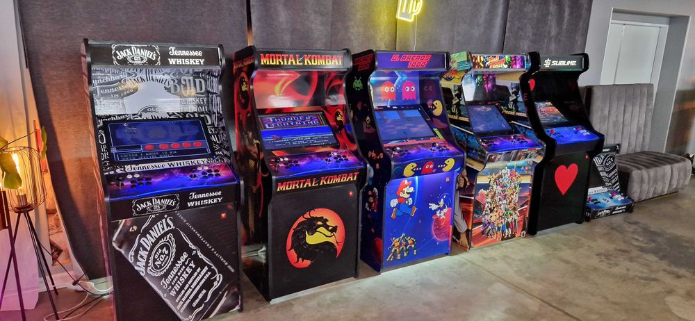 Automat arcade - grafika, logo dla twojej firmy