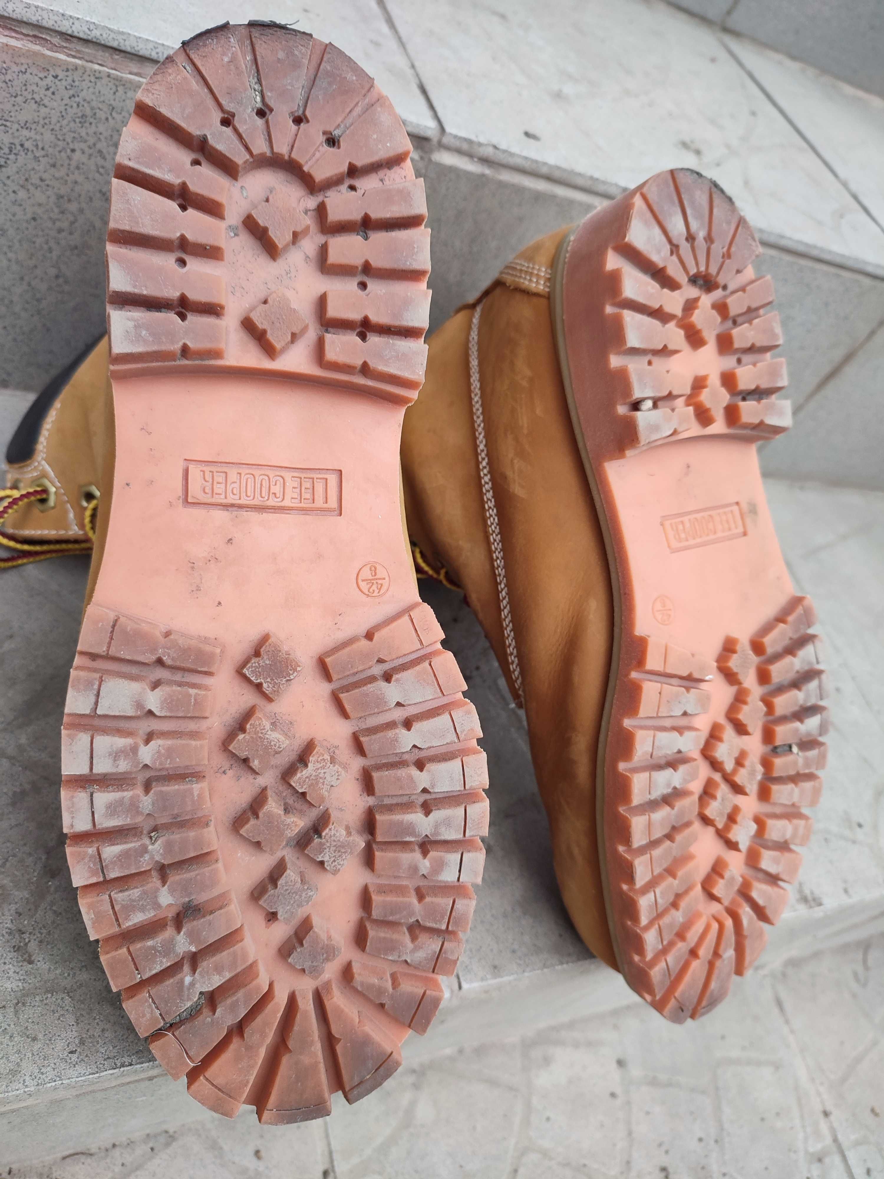Чоловічі черевики ботинки Lee Cooper нубук 42 р. 28 см.