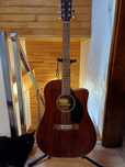 Fender CD-60SCE All Mah  C/ ponte  osso  sem marcas uso