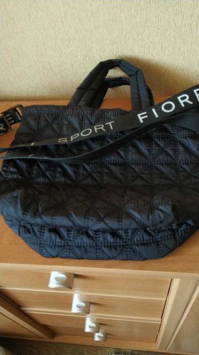 Жіноча сумочка, фірмова з тканини