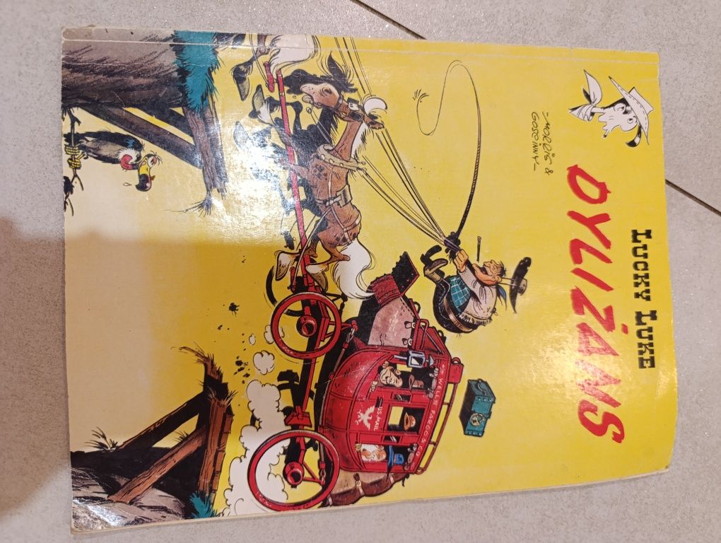 Lucky Luke dyliżans baltonowy tracą pracę