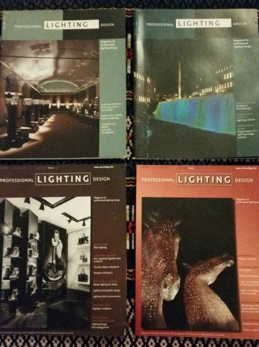 revistas Lighting Design (importadas)