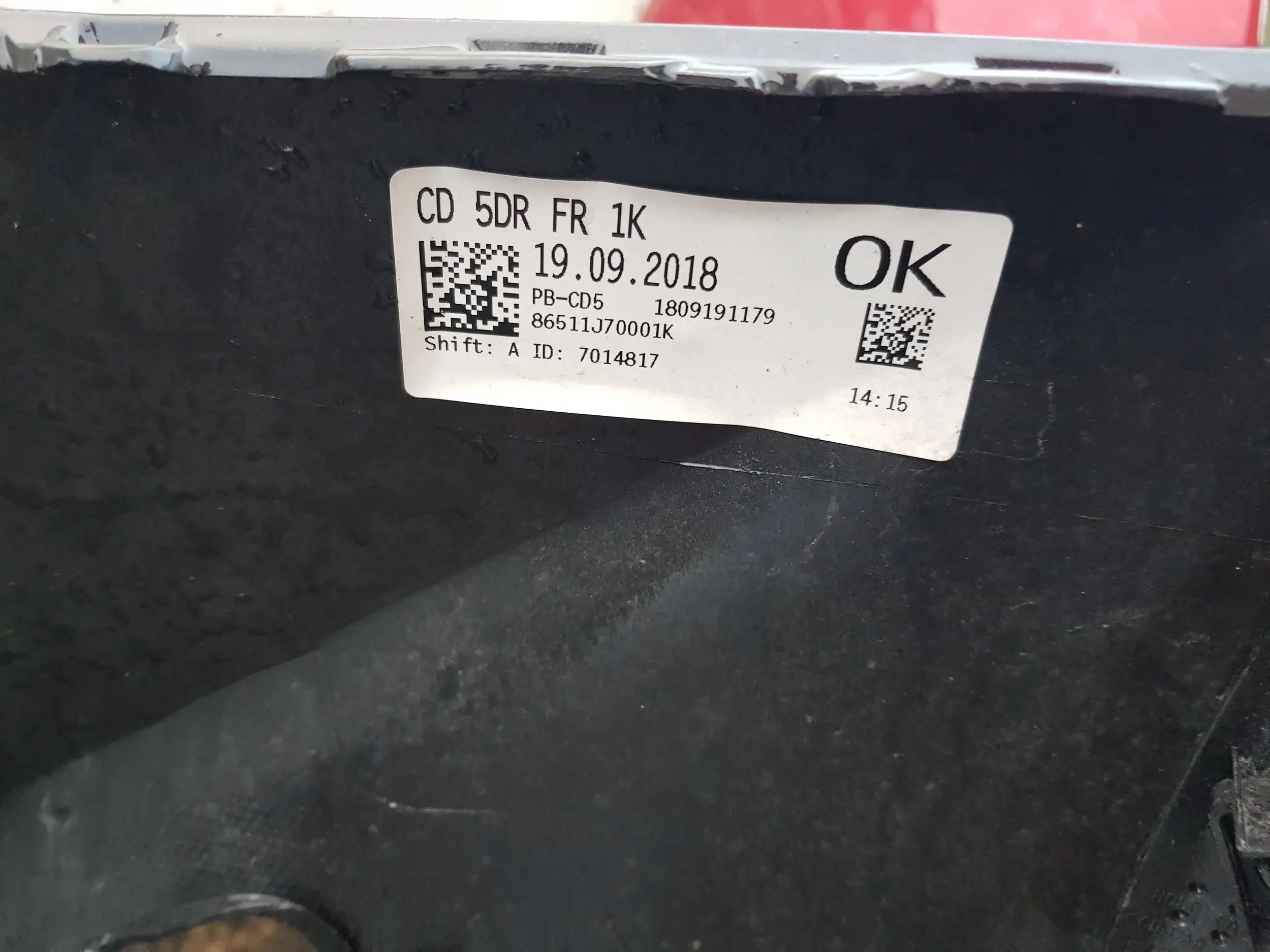 KIA Ceed Iii 32018 - 2021 Zderzak przód Pdc oryginał 86511J7000