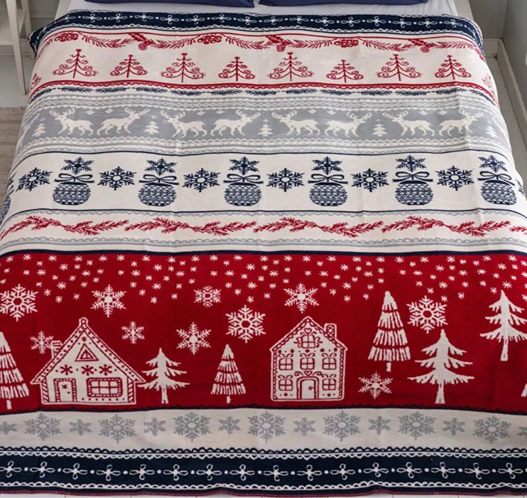 Різдвяний плед 150х200 см