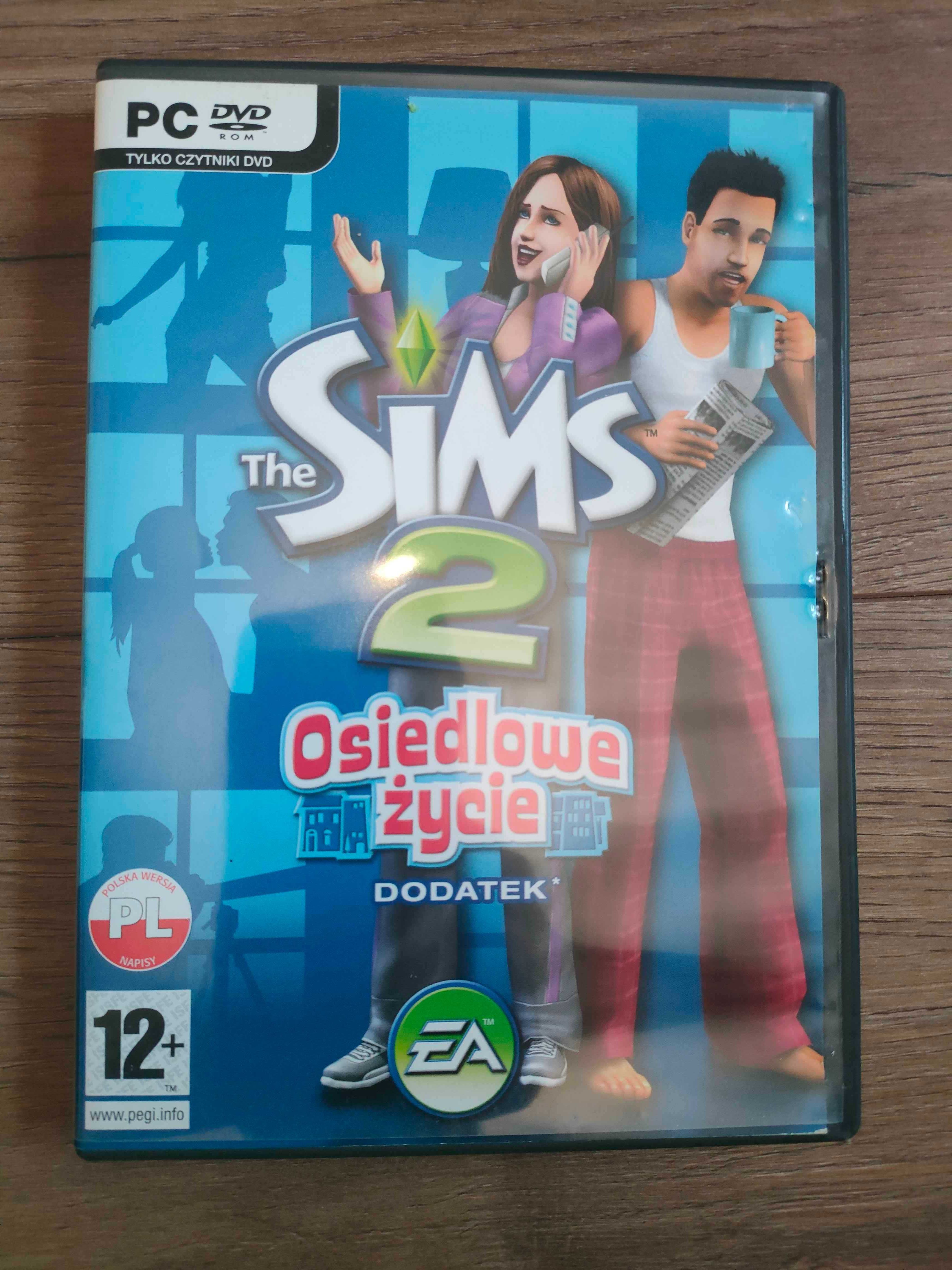 [Jak nowa] The Sims 2 "Osiedlowe życie" dodatek