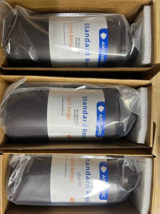 СВІЖА Фотополімерна смола Anycubic Basic/Standard Resin Light Beige