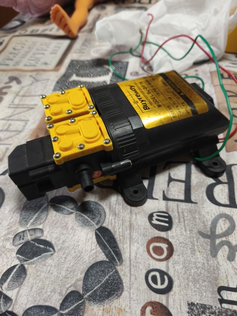 Bomba 12v elétrica de alta pressão