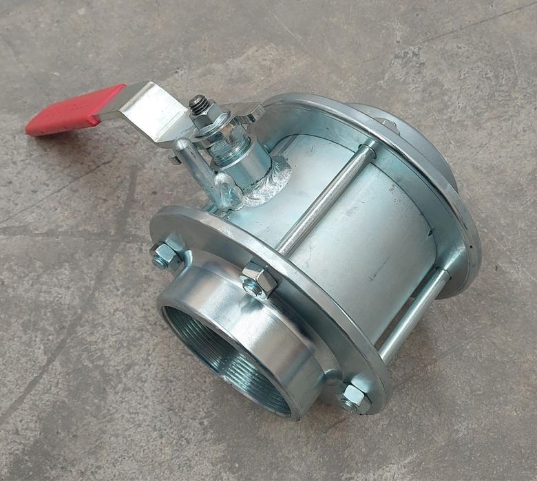 Кран шаровий DN80 бензовоз