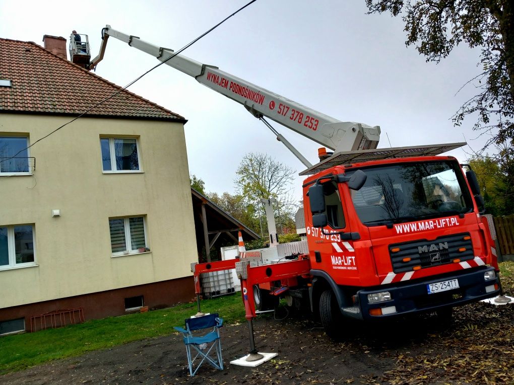 Podnośnik koszowy / zwyżka  30 metrów 320kg