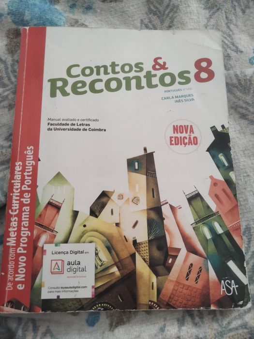 Manual português 8ano- contos e recontos