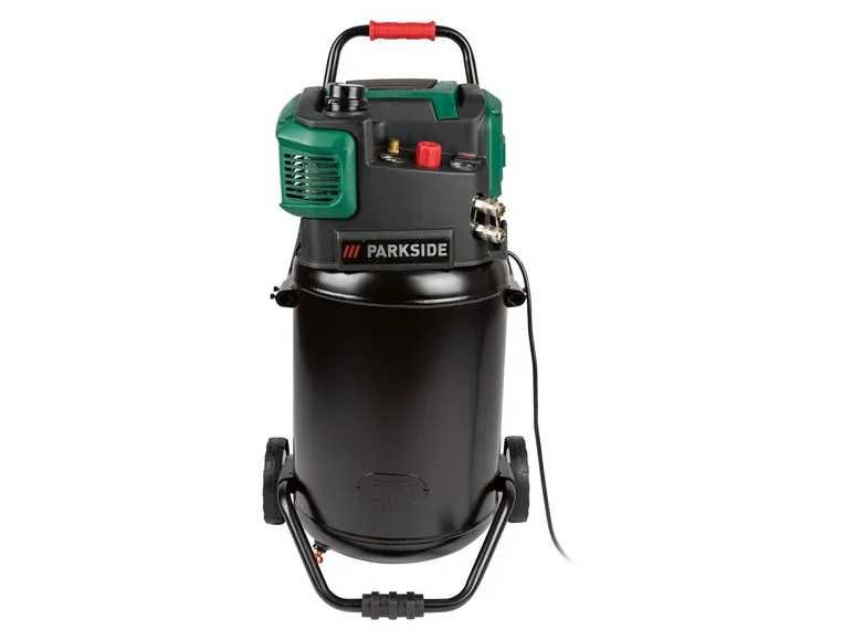 Kompresor bezolejowy pionowy Parkside PVKO 50 A1 50 l 10 bar