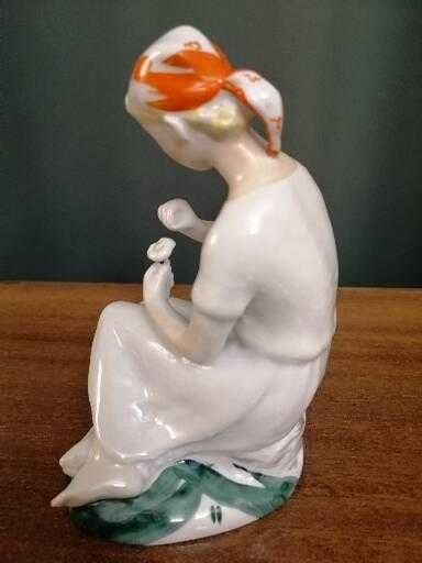 Figurka porcelanowa Lomonosow, Lfz, Zsrr