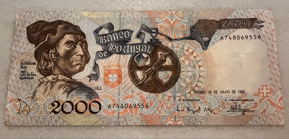 Nota de 2000 escudos