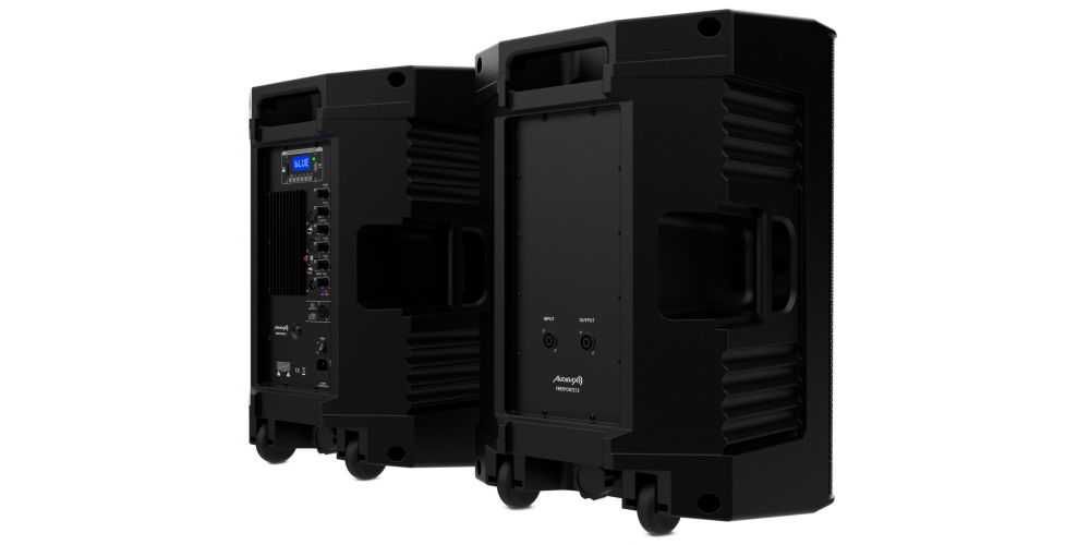 Set Colunas Audibax Freeport 212 de 12" Bt. pen radio 800w