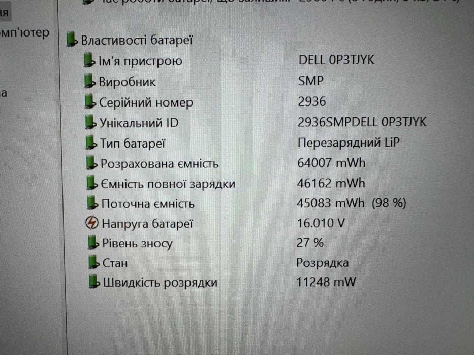 Ноутбук Dell 5421 | i7-11850H MX450 | RAM-16 SSD-512 | FHD WVA