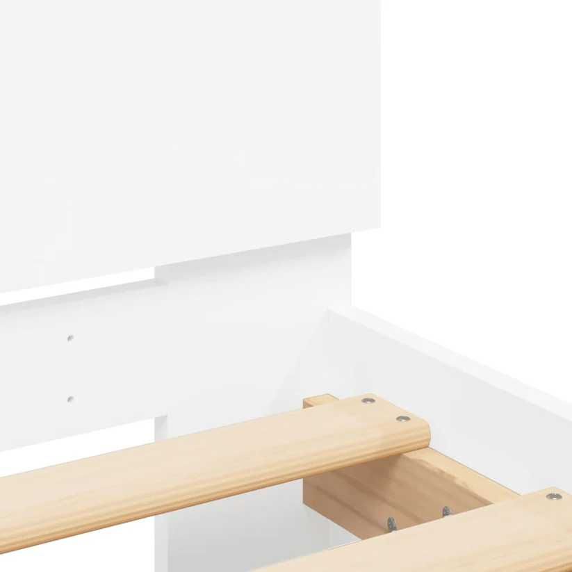 Estrutura de cama 160x200cm com leds