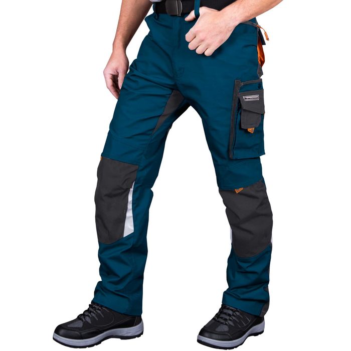 Spodnie ochronne do pasa, spodnie ochronne budowlane elementy odblask.