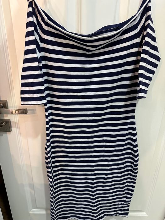 sukienka marynarska łódka superdry s m