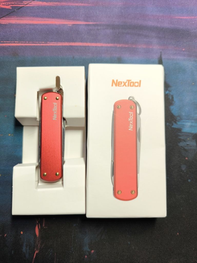 Xiaomi NextTool брелок складной нож ножницы и пилка для ногтей