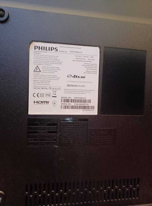Sprzedam Telewizor Philips 43PUS8057/12  43-calowy 4K UHD  LED Smart
