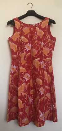 Bawelniana sukienka w kwiaty Monnari 42