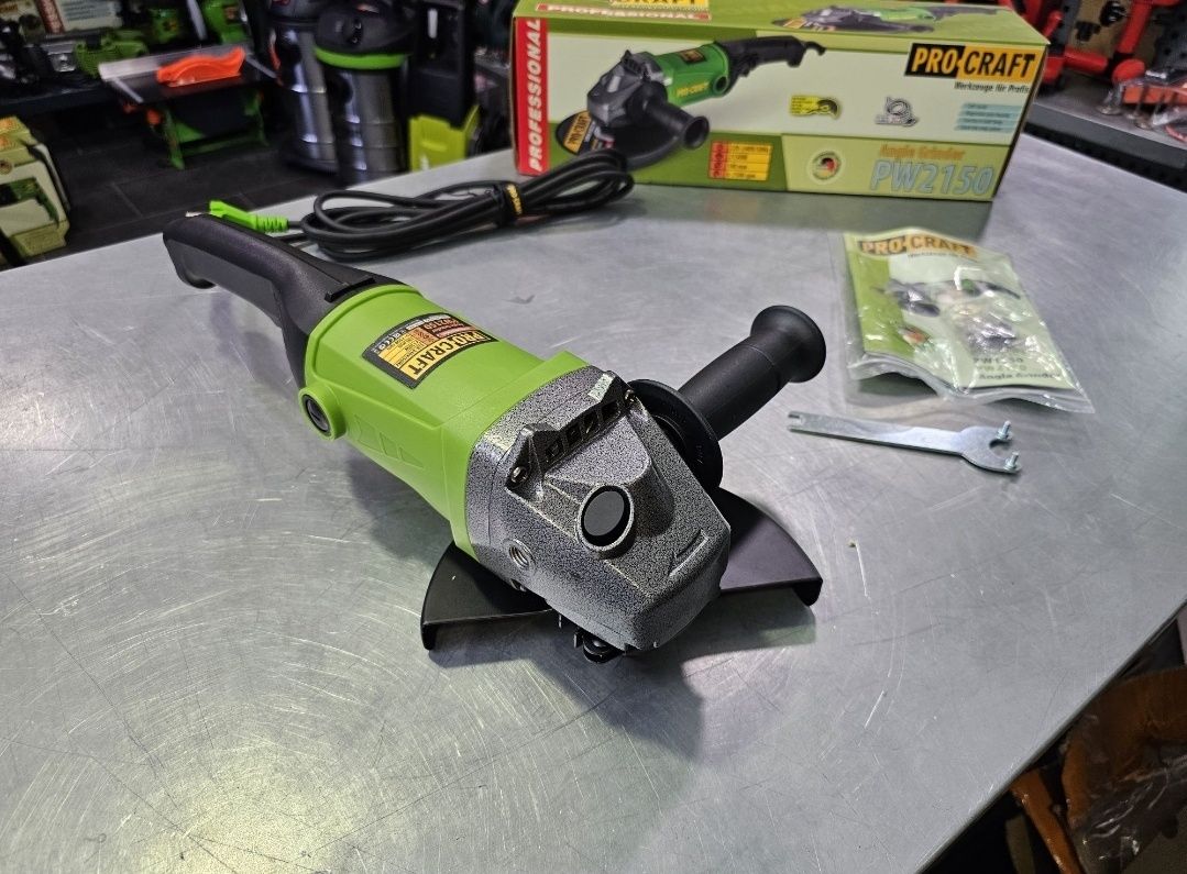 180 Болгарка ProCraft PW2150 Professional Плавный пуск 2150Вт